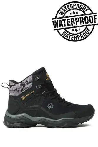 Men's Waterproof Boot Waldo M Men's Boot Shoe 101 21752-MSYHSBlack-Kamu Black - 1