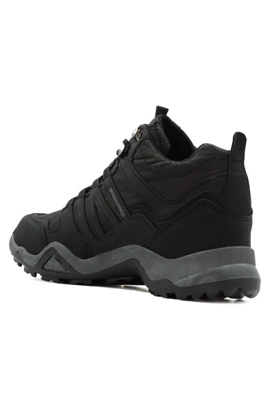 Men's Waterproof Non-Slip Black Trekking Casual Boots - 4