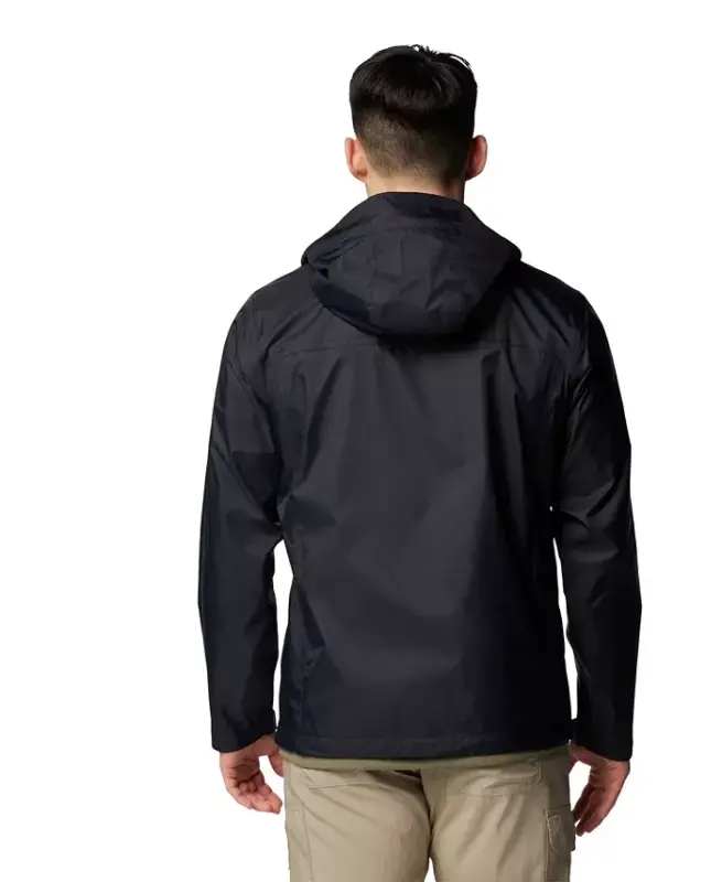 Men's Watertight II Water-Resistant Rain Jacket - Black - 2