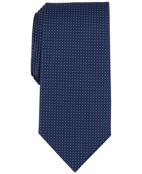 Men's Waydale Solid Textured Tie, Created for Modazone Navy - 1