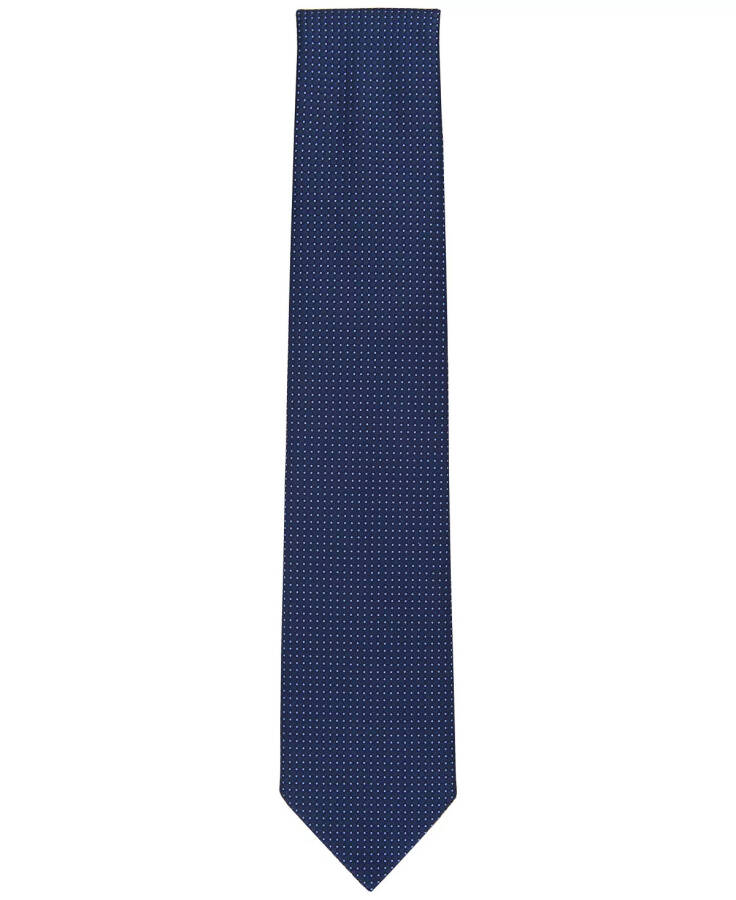 Men's Waydale Solid Textured Tie, Created for Modazone Navy - 2