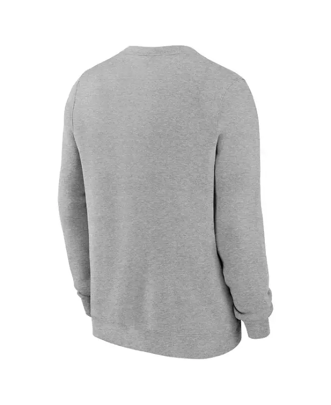 Men's West Virginia Mountaineers Legacy Classic Tackle Twill Kashtado'z Arka ustidagi Logotip Pullover Sviter - 2
