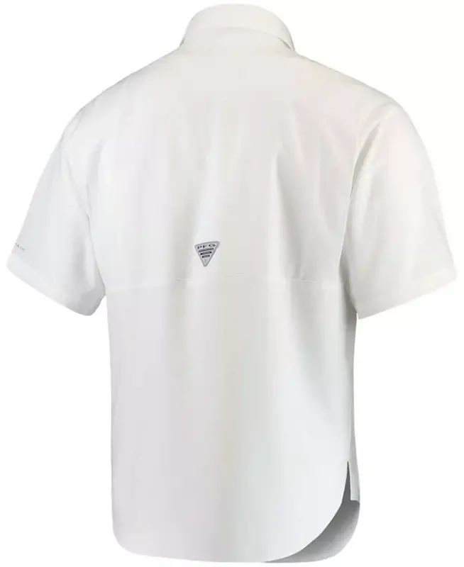 Men's White Alabama Crimson Tide Tamiami Shirt-White - 2