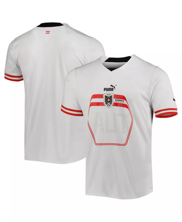 Men's White Austria National Team 2022/23 Away Replica Jersey White - 1