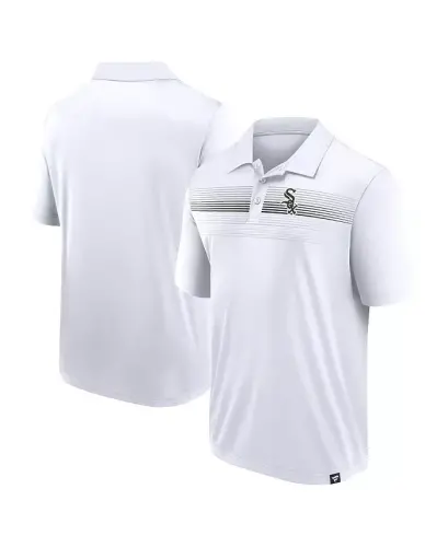 Men's White Chicago White Sox Big Tall Victory For Us Interlock Polo Shirt - 1