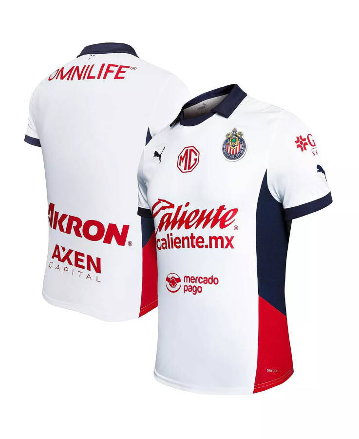 Men's White Chivas 2024/25 Away Replica Jersey White - 1