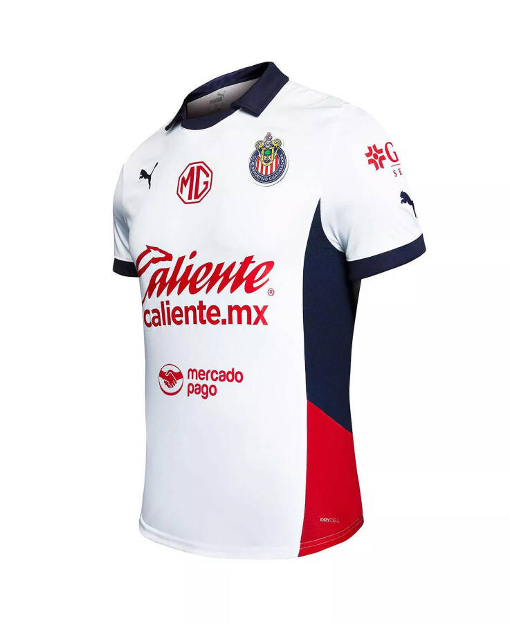 Men's White Chivas 2024/25 Away Replica Jersey White - 3