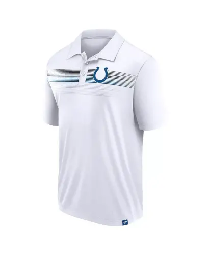 Men's White Indianapolis Colts Victory For Us Interlock Polo Shirt - FANATICS (1)