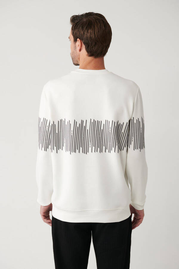 Men's White Sweatshirt - 11