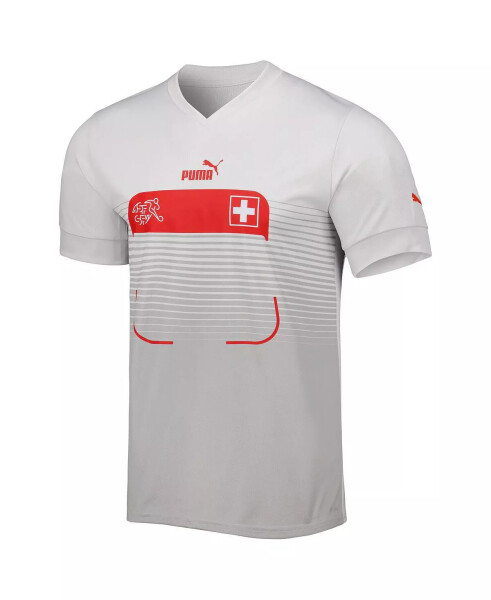 Men's White Switzerland National Team 2022/23 Away Replica Jersey White - 2