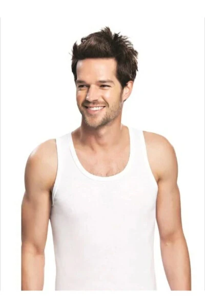 Men's White Undershirt 3 Pack - TUTKU