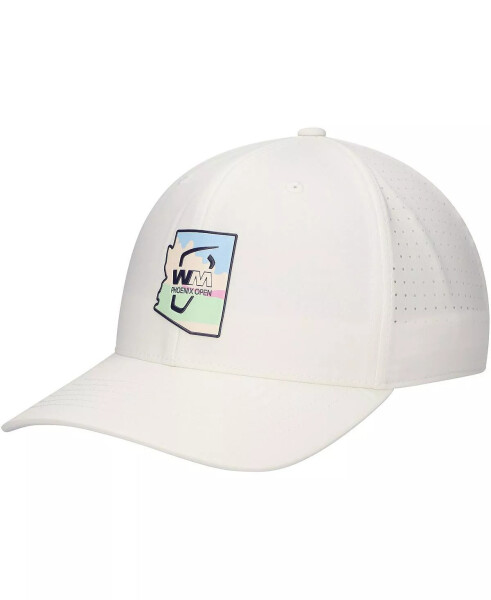 Men's White WM Phoenix Open Tech Adjustable Hat White - 1