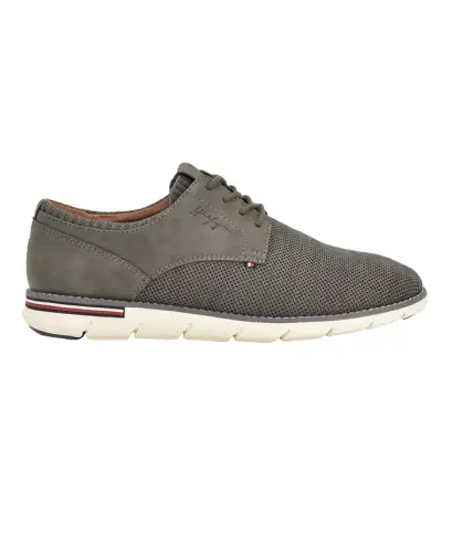 Men's Winner Casual Lace Up Oxfords - Medium Gray - TOMMY HILFIGER (1)