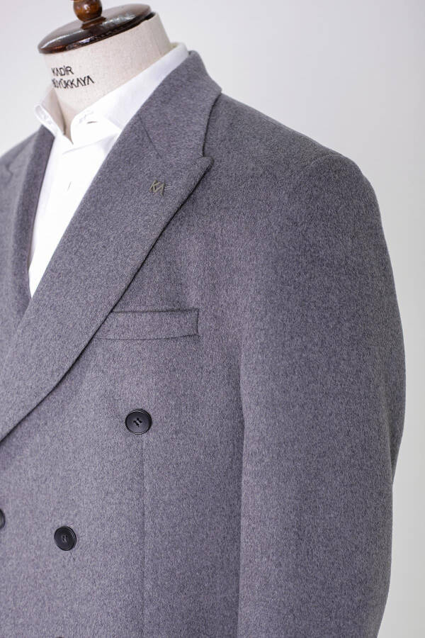 Men's winter wool coat - 3