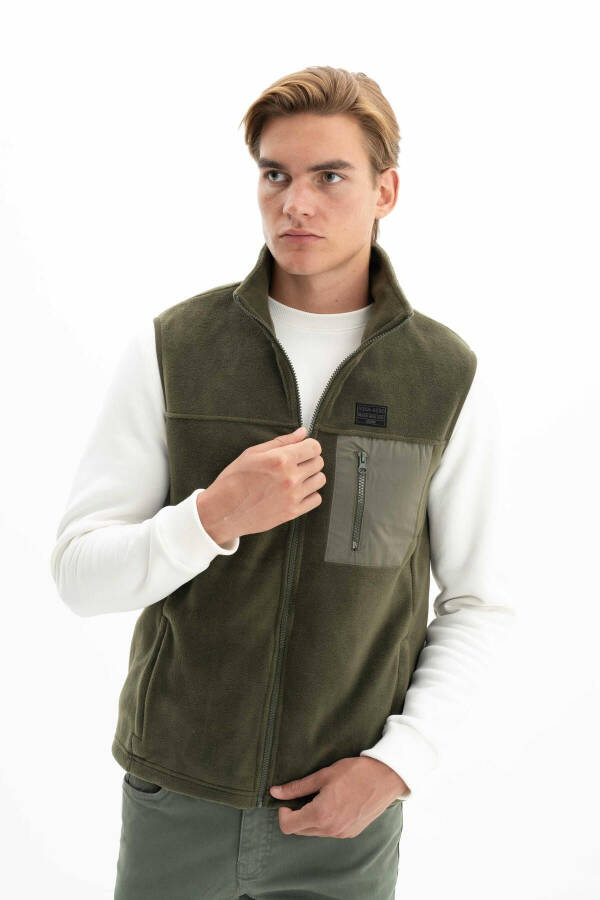 Men's Winter Zippered Vest - 12