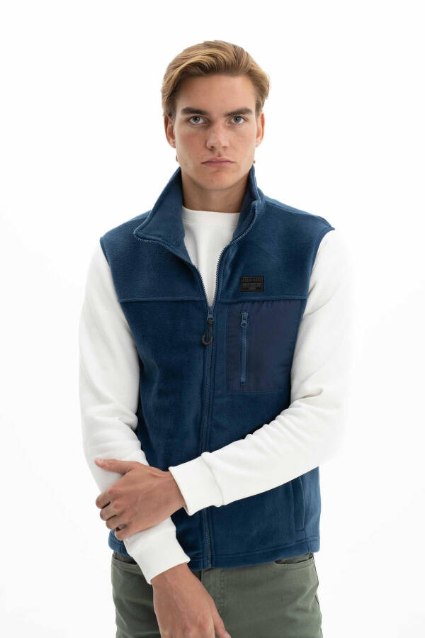 Men's Winter Zippered Vest K26424674201 - 12