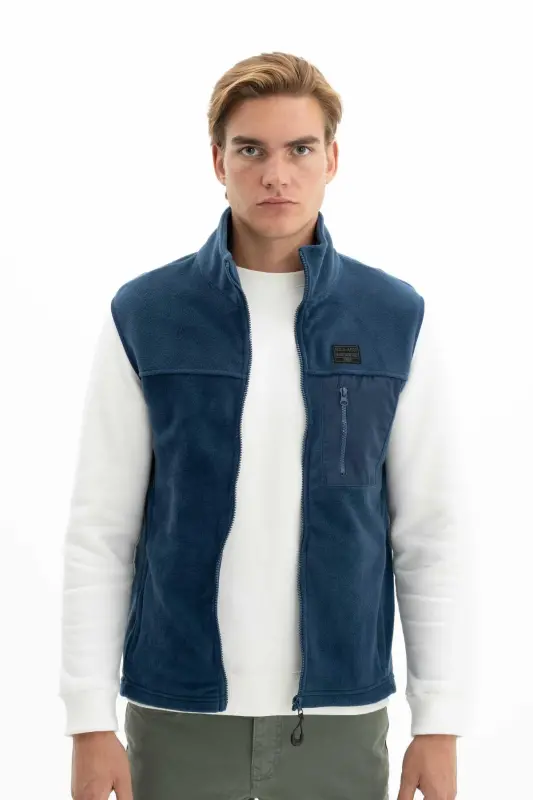 Men's Winter Zippered Vest K26424674201 - 4