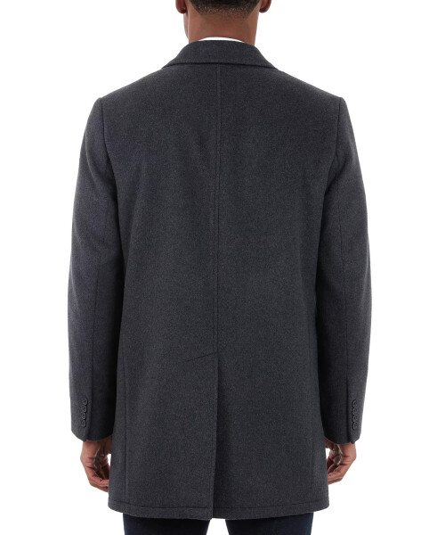 Men's Wool-Blend Car Coat Charcoal - 2