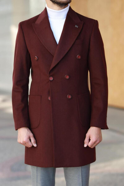 Men's Wool Winter Coat - 2