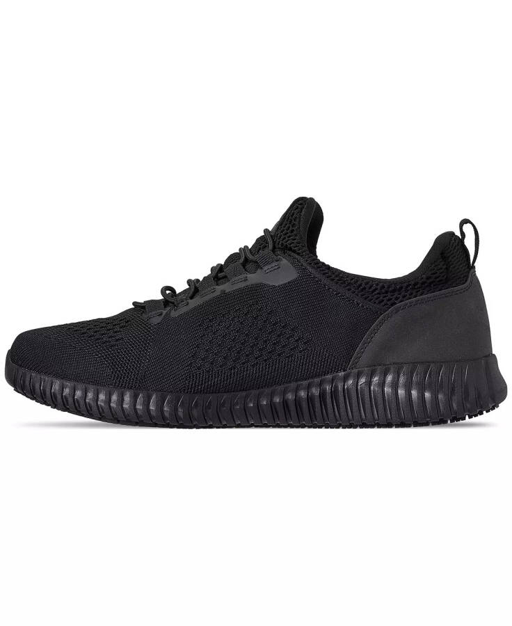 Men's Work Relaxed Fit Cessnock Slip-Resistant Work Athletic Sneakers from Finish Line BLACK - 21