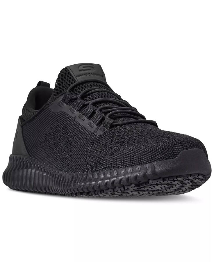 Men's Work Relaxed Fit Cessnock Slip-Resistant Work Athletic Sneakers from Finish Line BLACK - 8