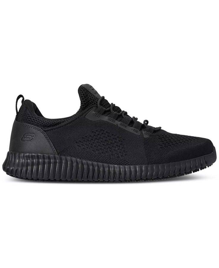 Men's Work Relaxed Fit Cessnock Slip-Resistant Work Athletic Sneakers from Finish Line BLACK - 9