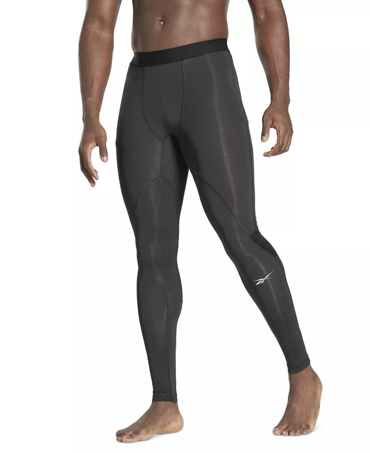 Men's Workout Ready Compression Tights Night Black - 1