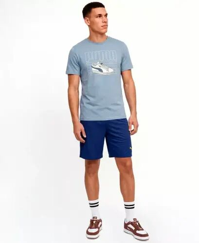 Men's Woven Logo Regular-Fit Shorts, 9