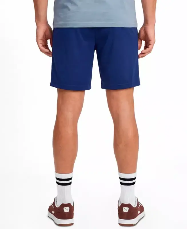 Men's Woven Logo Regular-Fit Shorts, 9