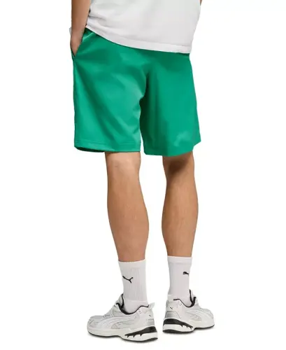 Men's Woven Logo Shorts - Vibrant Green - 3