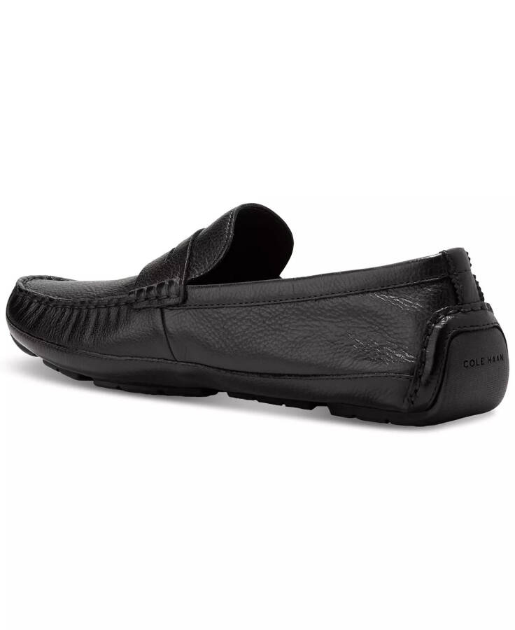 Men's Wyatt Slip-On Penny Drivers Black - 3