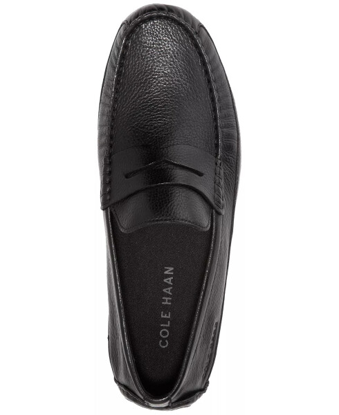 Men's Wyatt Slip-On Penny Drivers Black - 6