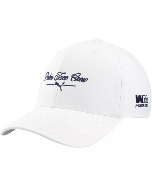 Men's X PTC White WM Phoenix Open Script Adjustable Hat White - 1