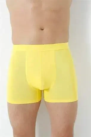 Men's Yellow Bamboo Boxer Shorts 3-Pack - 15
