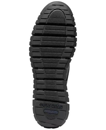 Men's ZERØGRAND Remastered Lace-Up Wingtip Oxford Shoes - Black/black - 6