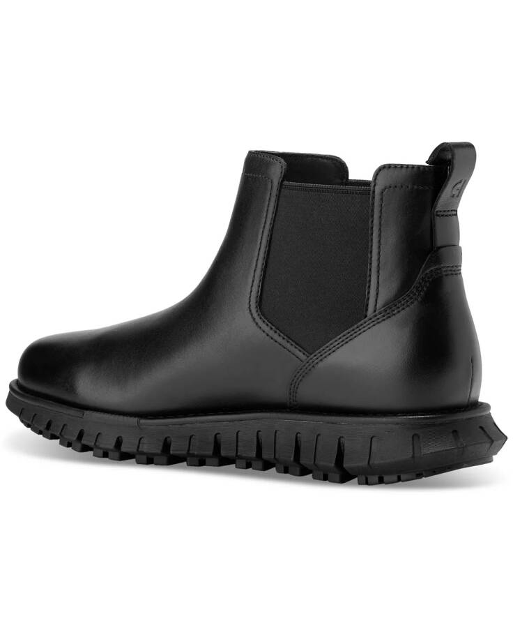 Men's ZERØGRAND Remastered Chelsea Boot Black-Black - 7