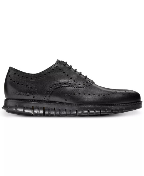 Men's ZeroGrand Wingtip Oxfords Black/ Black - 2