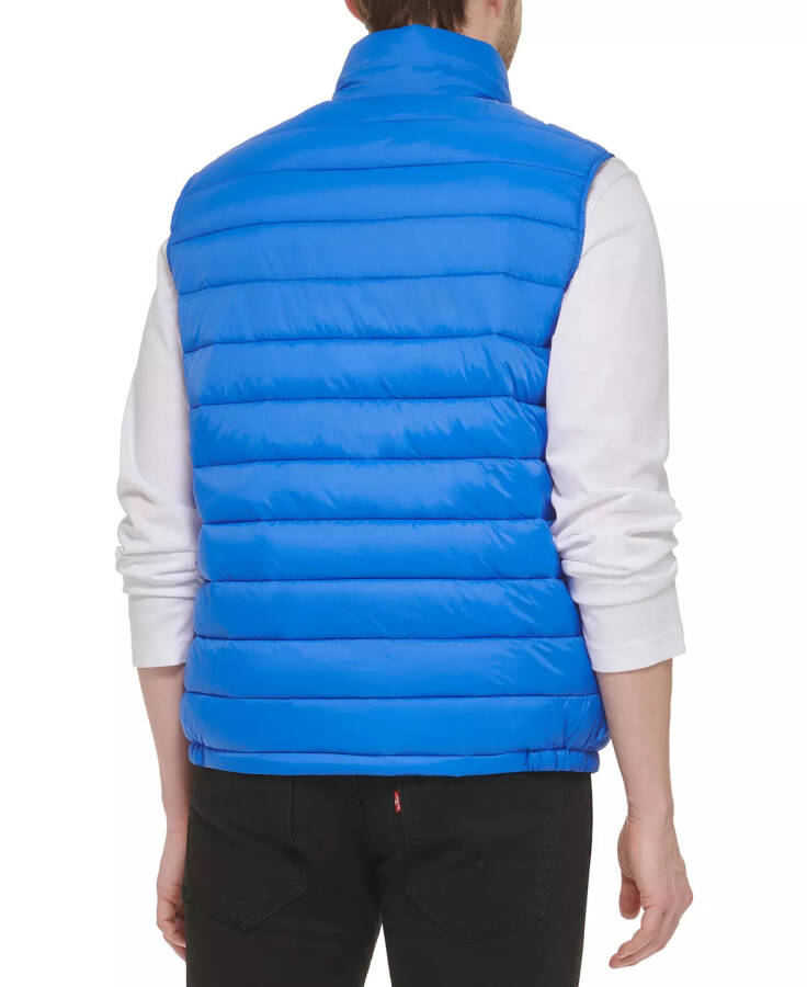 Men's Zip-Front Puffer Vest Cobalt - 2