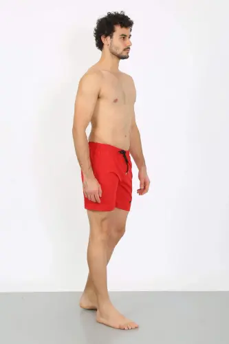 Men's Zip Pocket Boardshorts Red 27485 - 19