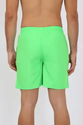 Men's Zippered Pocket Cargo Beach Shorts (Pistachio) 27485 - 10