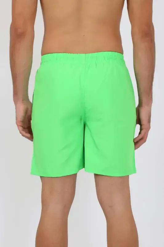 Men's Zippered Pocket Cargo Beach Shorts (Pistachio) 27485 - 10
