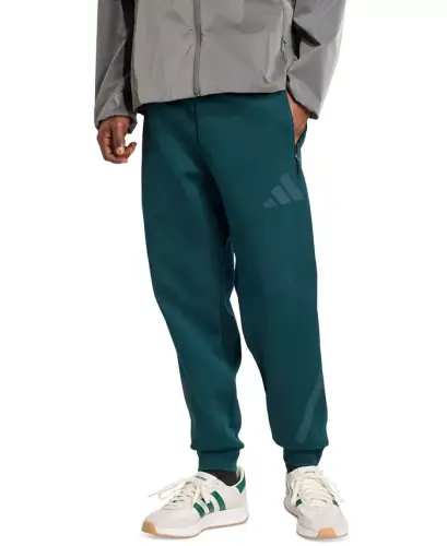 Men's Z.N.E. Elastic Drawstring Logo Track Pants - Aurora ivory - 1