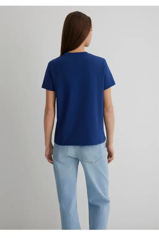 Meow print regular fit women's t-shirt - 3