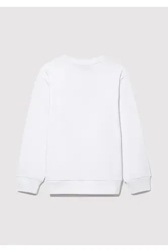 Meow Printed Sweatshirt - 4