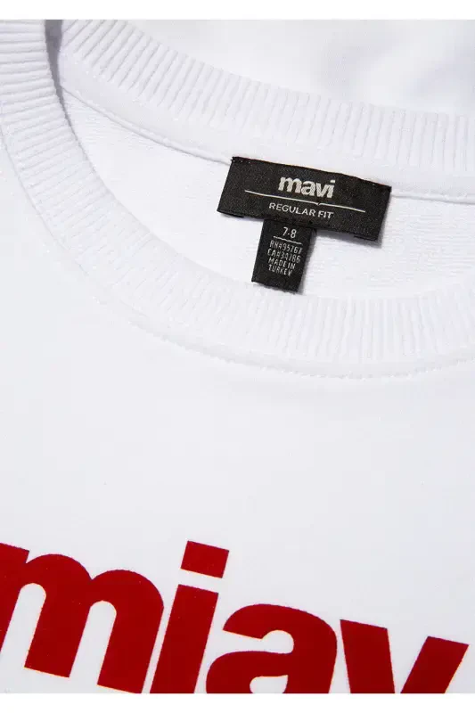 Meow Printed Sweatshirt - 5