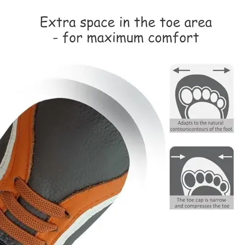 mepiq Baby Soft Leather Moccasins Non-Slip Suede Pre-Walker | Breathable genuine leather,Non-slip suede sole for safe walking,elastic ankle,Lightweight,Fits 0-24 months - 3