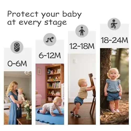 mepiq Chaqaloq Yumshoq Teri Makkasinlari Sirpanmaydigan Zamsh Yurishdan Oldingi | Nafas oluvchi haqiqiy teri, xavfsiz yurish uchun sirpanmaydigan zamsh taglik, elastik to'piq, Yengil, 0-24 oy - 5