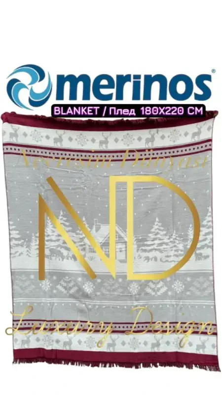 Merinos Copo Double Blanket - 1