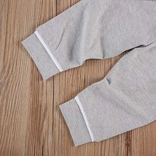 Merqwadd Toddler Baby Button-Down Pajamas Set for Boys Girls Pjs Outfits - 6