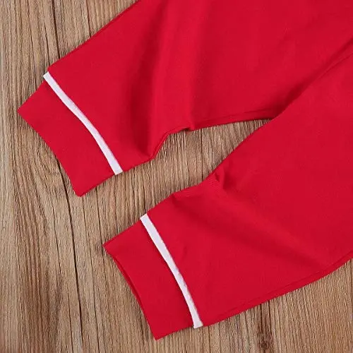 Merqwadd Yürümeye Başlayan Bebek Düğmeli Pijama Takımı, Pamuklu 2 Parça Pijama Takımı, Unisex Çocuklar İçin Gömlek ve Pantolonlu Uyku Giyimi - 6